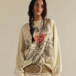 We The Free Palm Spring graphic pullover